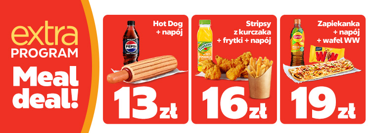 Nowe zestawy Meal Deal z cenami które można kupić na stacjach Circle K. 