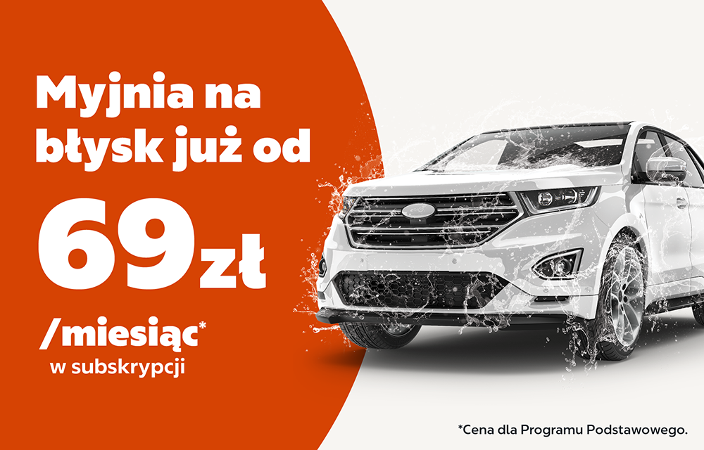 Grafika przedstawiająca cenę za podstawowy wariant subskrypcji myjni