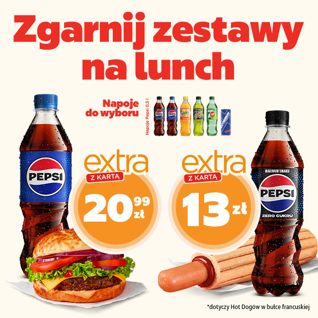 Zestawy na lunch - Combo Deal na Circle K