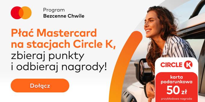 Program Bezcenne Chwile - Płać Mastercard na stacjach Circle K